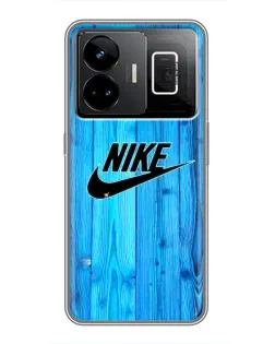 Чехол для Realme GT3 с картинкой «Голубое дерево Nike»