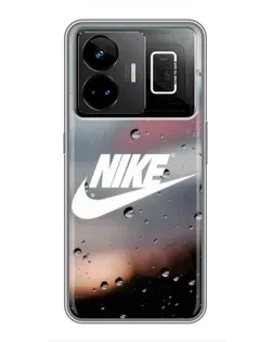 Чехол для Realme GT3 с картинкой «Nike в стиле ретро»