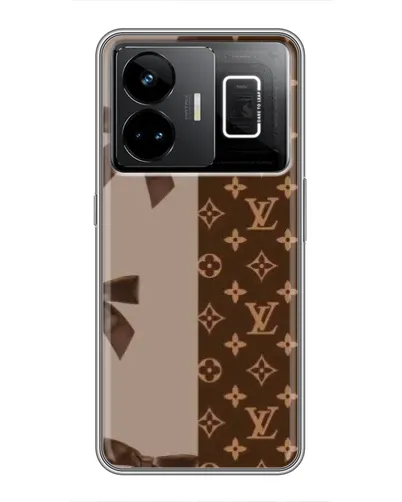 Чехол для Realme GT3 с картинкой «Louis Vuitton — банты»