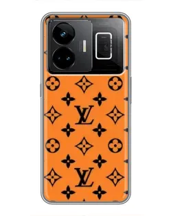 Чехол для Realme GT3 с картинкой «Оранжевый стиль LV»