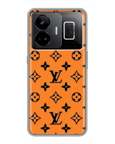 Чехол для Realme GT3 с картинкой «Оранжевый стиль LV»