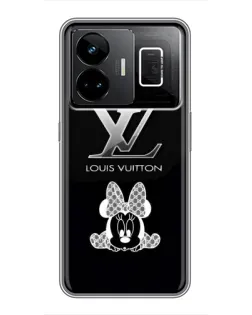 Чехол для Realme GT3 с картинкой «LV и Минни Маус»