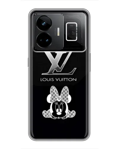 Чехол для Realme GT3 с картинкой «LV и Минни Маус»