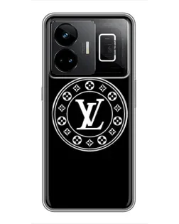 Чехол для Realme GT3 с картинкой «LV — печать стиля»