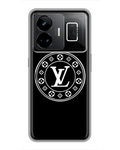 Чехол для Realme GT3 с картинкой «LV — печать стиля»