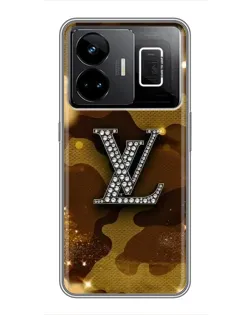 Чехол для Realme GT3 с картинкой «Камуфляжный Louis Vuitton»
