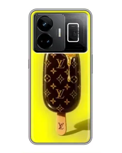 Чехол для Realme GT3 с картинкой «Мороженое от LV»