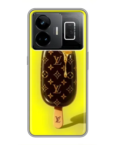 Чехол для Realme GT3 с картинкой «Мороженое от LV»