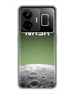 Чехол для Realme GT3 с картинкой «NASA — лунный градиент»