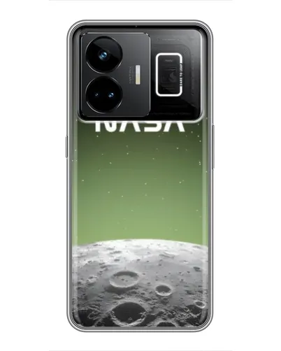 Чехол для Realme GT3 с картинкой «NASA — лунный градиент»