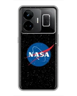 Чехол для Realme GT3 с картинкой «NASA — звездное небо»