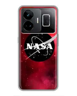 Чехол для Realme GT3 с картинкой «NASA — красная туманность» Чехол для Realme GT3 с картинкой «NASA — красная туманность»