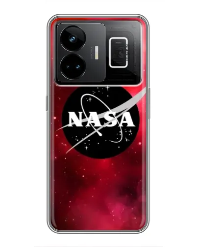 Чехол для Realme GT3 с картинкой «NASA — красная туманность»