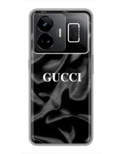 Чехол для Realme GT3 с картинкой «Gucci — шелковые волны» Чехол для Realme GT3 с картинкой «Gucci — шелковые волны»