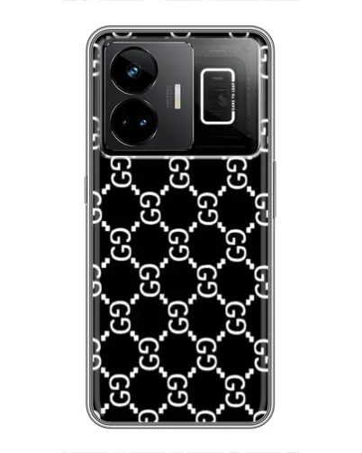 Чохол для Realme GT3 з картинкою «Gucci — сітчастий паттерн»