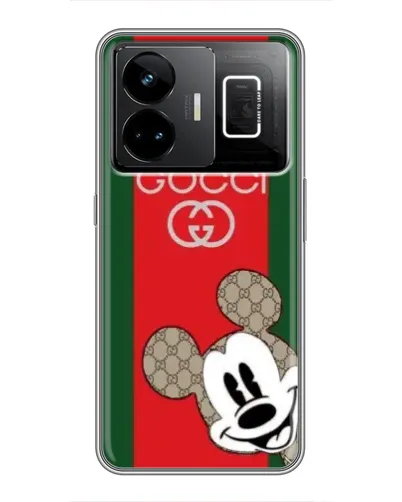 Чохол для Realme GT3 з картинкою «Gucci — смуги та Міккі»