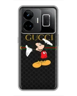 Чохол для Realme GT3 з картинкою «Міккі Маус Gucci»