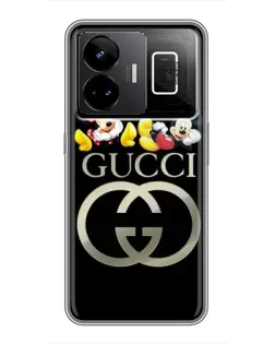Чохол для Realme GT3 з картинкою «Gucci — герої Disney»