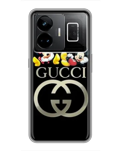 Чохол для Realme GT3 з картинкою «Gucci — герої Disney»