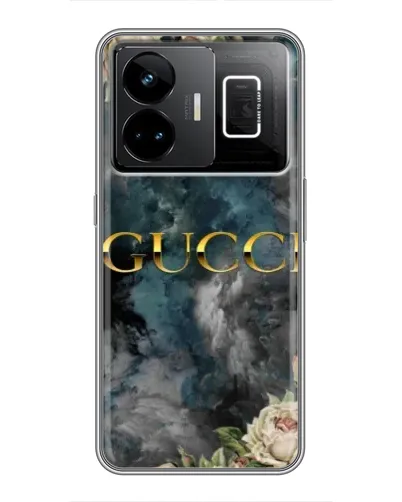 Чохол для Realme GT3 з картинкою «Абстрактні квіти Gucci»