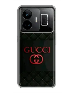 Чохол для Realme GT3 з картинкою «Gucci — стьобаний чорний»