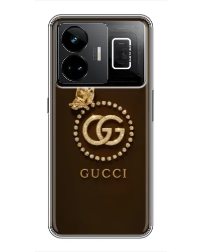 Чохол для Realme GT3 з картинкою «Gucci — золотий метелик»