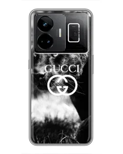 Чехол для Realme GT3 с картинкой «Gucci — дикая природа»