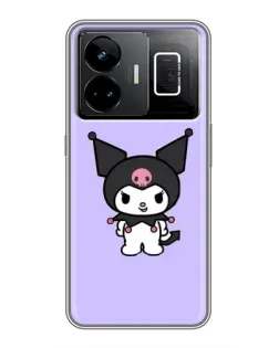 Чехол для Realme GT3 с картинкой «Kuromi — нежный фиолетовый» Чехол для Realme GT3 с картинкой «Kuromi — нежный фиолетовый»