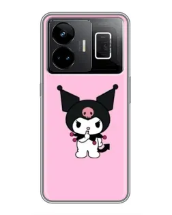 Чехол для Realme GT3 с картинкой «Kuromi — розовая нежность» Чехол для Realme GT3 с картинкой «Kuromi — розовая нежность»