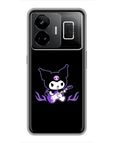 Чехол для Realme GT3 с картинкой «Электрическая Kuromi»