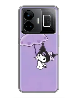 Чехол для Realme GT3 с картинкой «Kuromi с зонтиком» Чехол для Realme GT3 с картинкой «Kuromi с зонтиком»