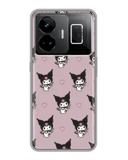 Чехол для Realme GT3 с картинкой «Kuromi — ночной сон» Чехол для Realme GT3 с картинкой «Kuromi — ночной сон»
