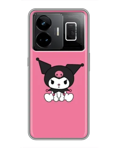 Чехол для Realme GT3 с картинкой «Хмурая Kuromi»