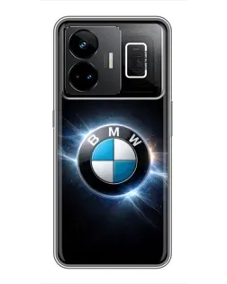 Чехол для Realme GT3 с картинкой «BMW — неоновое сияние» Чехол для Realme GT3 с картинкой «BMW — неоновое сияние»