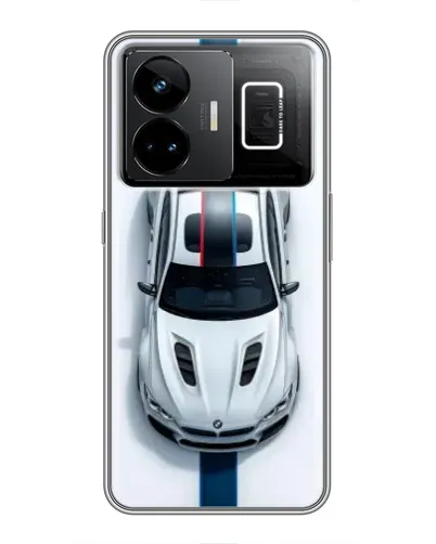 Чехол для Realme GT3 с картинкой «Вид сверху — BMW M»