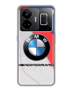 Чехол для Realme GT3 с картинкой «BMW Performance стиль» Чехол для Realme GT3 с картинкой «BMW Performance стиль»
