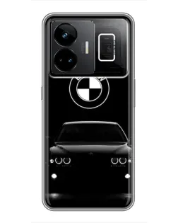 Чехол для Realme GT3 с картинкой «BMW — взгляд из темноты»