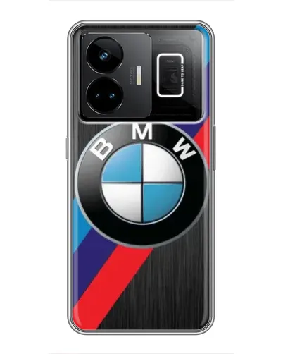Чехол для Realme GT3 с картинкой «BMW M-stripes стиль»