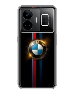 Чехол для Realme GT3 с картинкой «BMW M-Power неон»