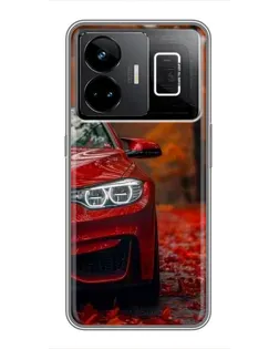 Чехол для Realme GT3 с картинкой «Осенняя BMW M4»
