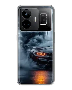 Чехол для Realme GT3 с картинкой «BMW M-Power — абстракция»