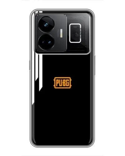 Чехол для Realme GT3 с картинкой «PUBG — вертикальные линии»
