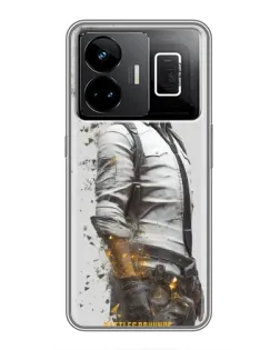 Чехол для Realme GT3 с картинкой «PUBG — боец в пыли» Чехол для Realme GT3 с картинкой «PUBG — боец в пыли»