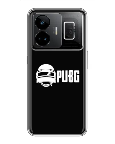 Чехол для Realme GT3 с картинкой «PUBG — классический лого»