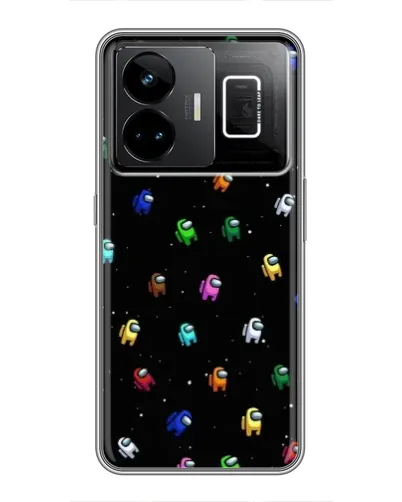Чехол для Realme GT3 с картинкой «Экипаж Among Us»