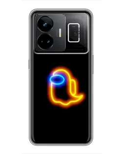 Чехол для Realme GT3 с картинкой «Among Us неоновое сияние» Чехол для Realme GT3 с картинкой «Among Us неоновое сияние»