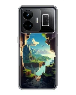 Чехол для Realme GT3 с картинкой «Вид из пещеры»