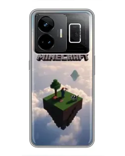 Чехол для Realme GT3 с картинкой «Небесный остров»