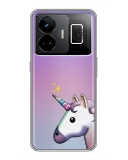 Чехол для Realme GT3 с картинкой «Единорог градиент» Чехол для Realme GT3 с картинкой «Единорог градиент»