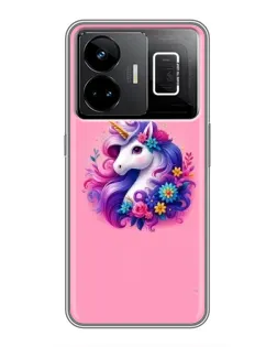 Чехол для Realme GT3 с картинкой «Сказочный единорог»